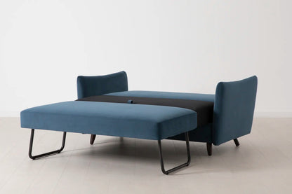 Model 08 Zweisitzer-Schlafsofa , Blaugrün