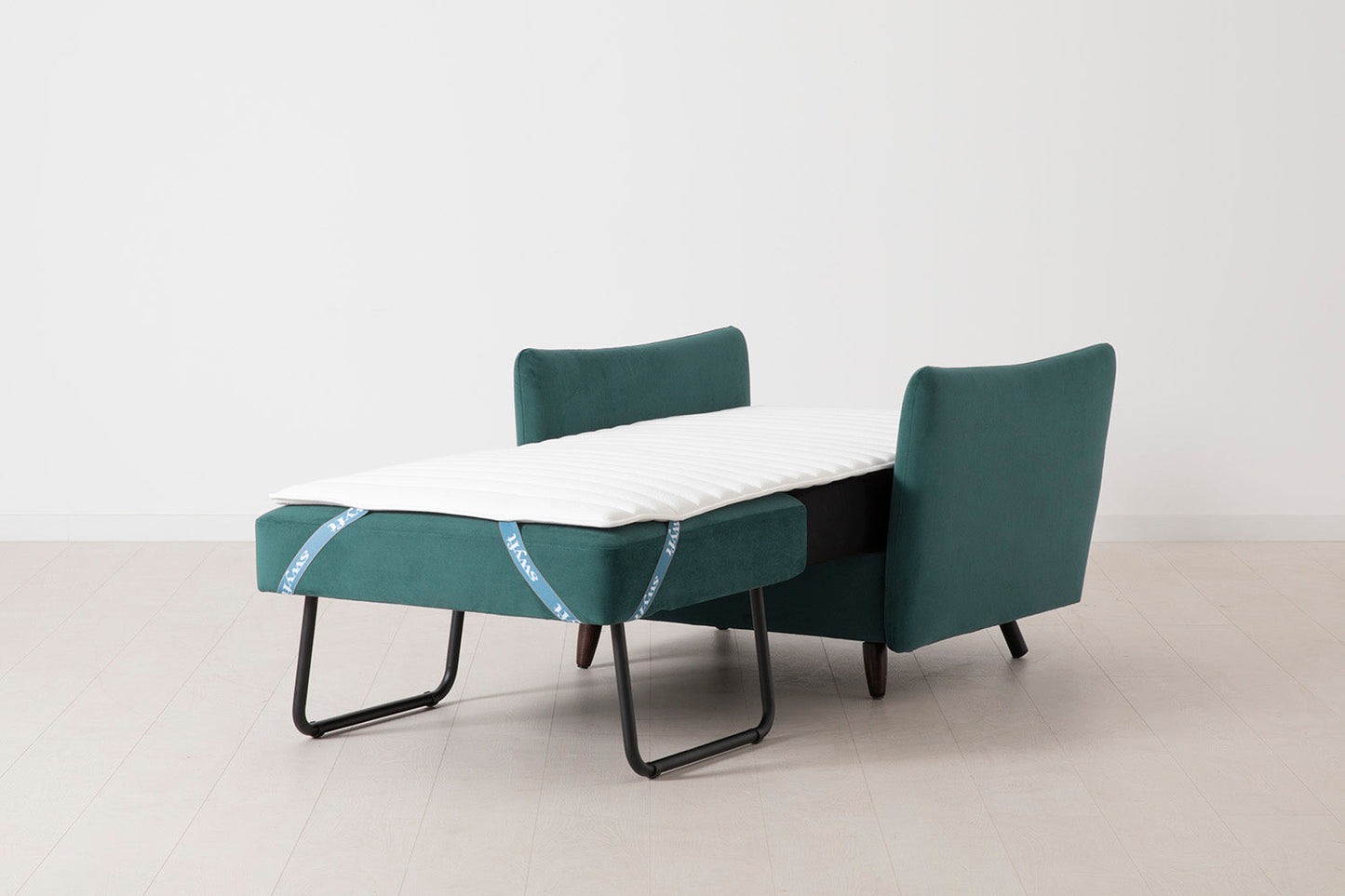 Model 08 Schlafsessel, Eisvogelblau