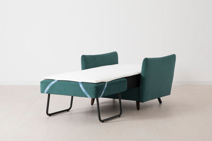 Model 08 Schlafsessel, Eisvogelblau