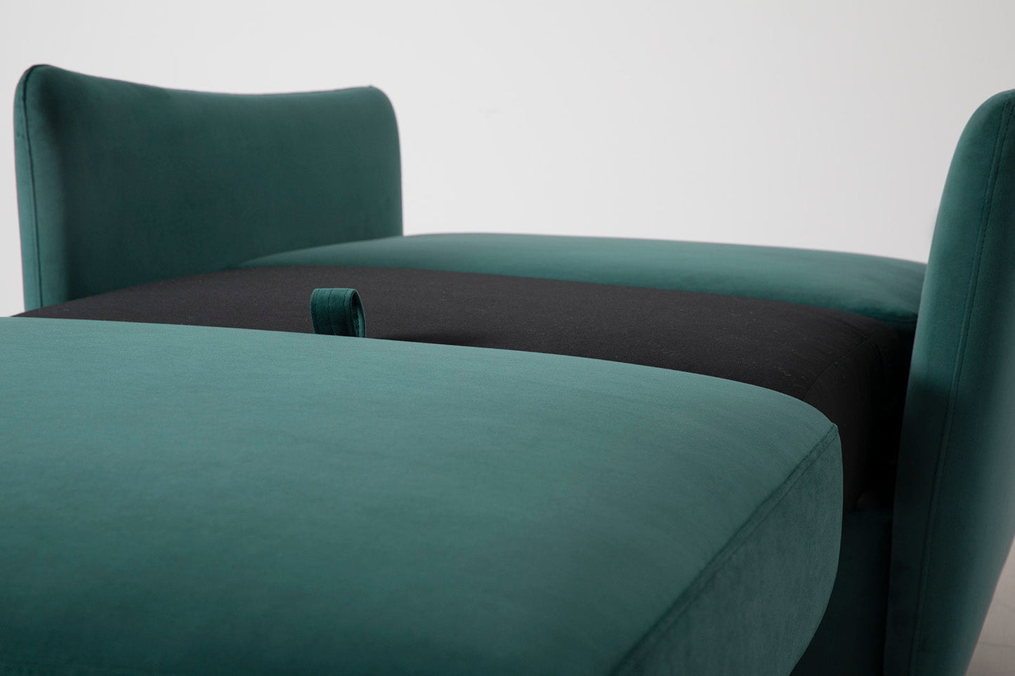 Model 08 Schlafsessel, Eisvogelblau