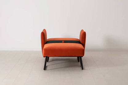 Model 08 Schlafsessel, Paprikarot