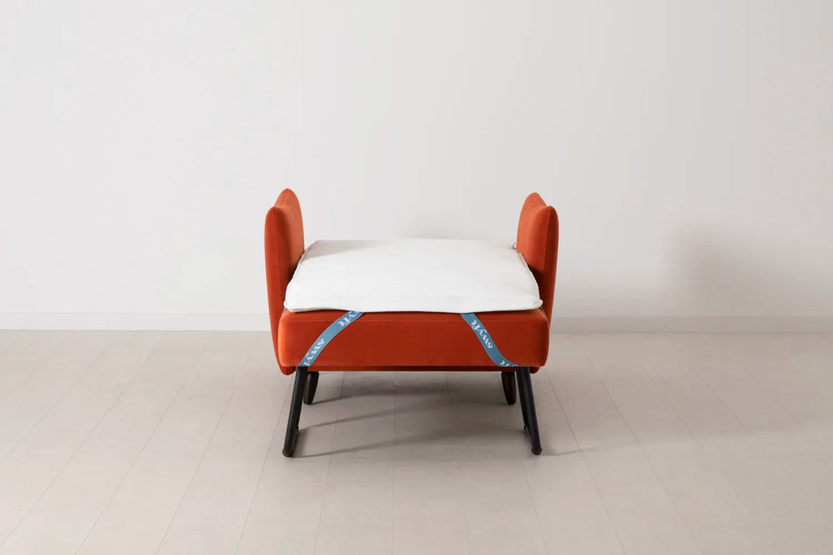 Model 08 Schlafsessel, Paprikarot
