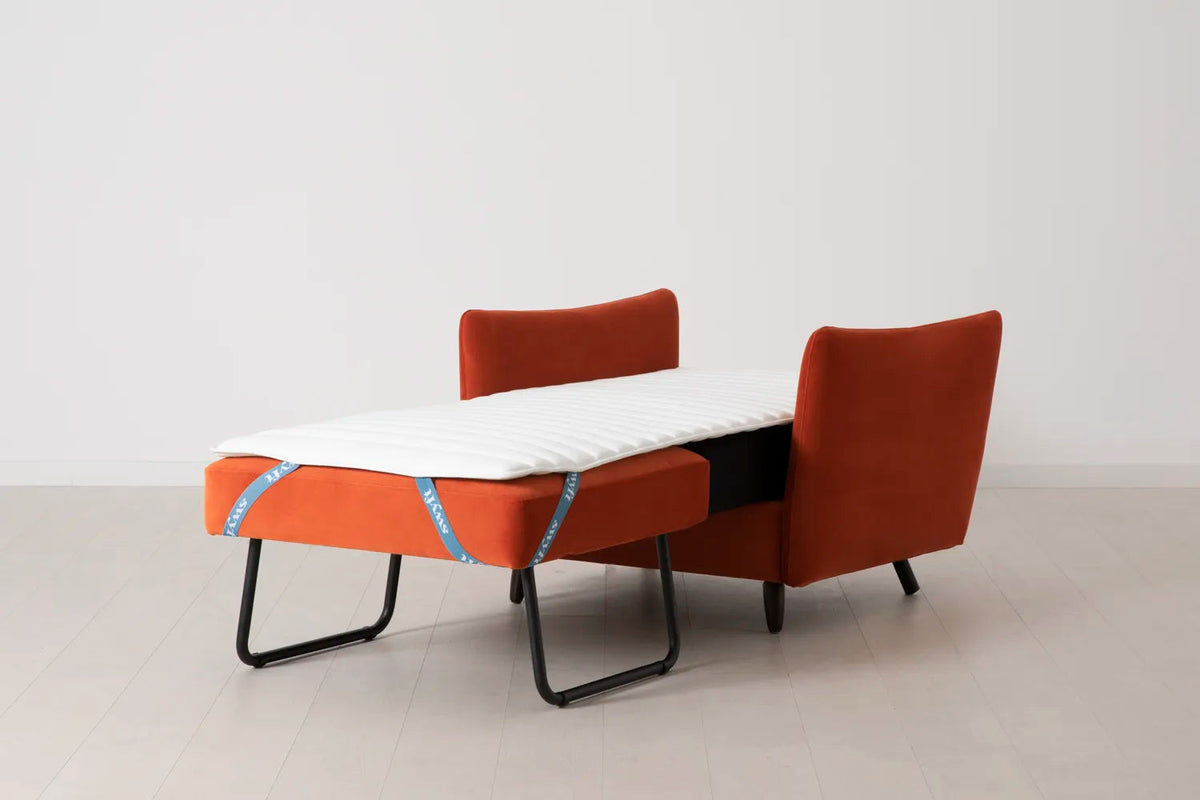 Model 08 Schlafsessel, Paprikarot