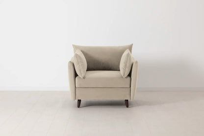 Model 08 Schlafsessel, Knochenweiß