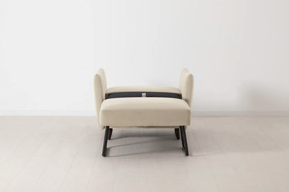Model 08 Schlafsessel, Knochenweiß