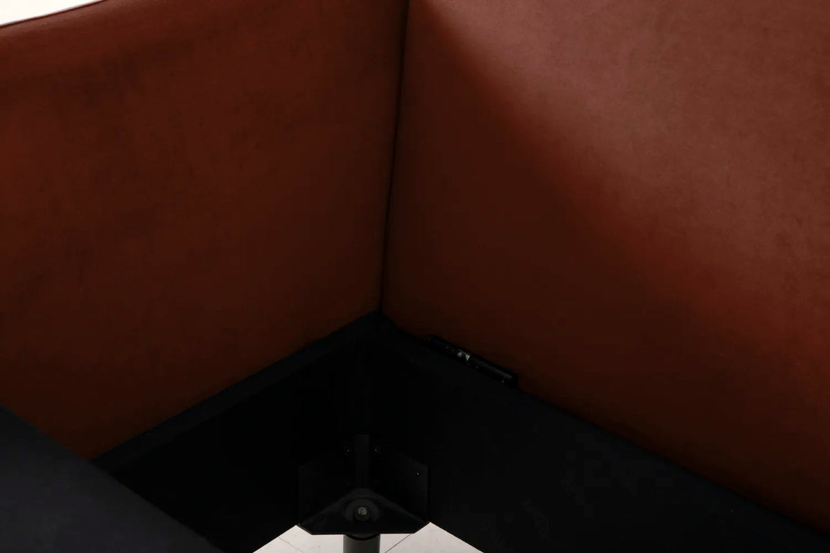 Model 08 Chair Bed Single Sofa Bed, Brick