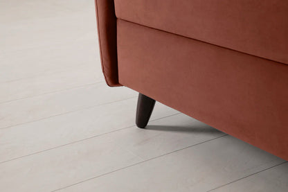 Model 08 Chair Bed Single Sofa Bed, Brick