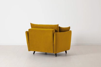 Model 08 Schlafsessel, Senfgelb