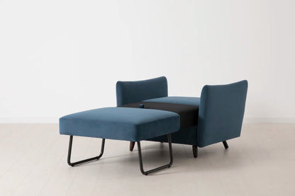 Model 08 Schlafsessel, Blaugrün