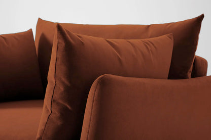 Model 08 Chair Bed Single Sofa Bed, Umber