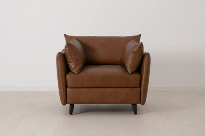 Model 08 Chair Bed Single Sofa Bed, Maple