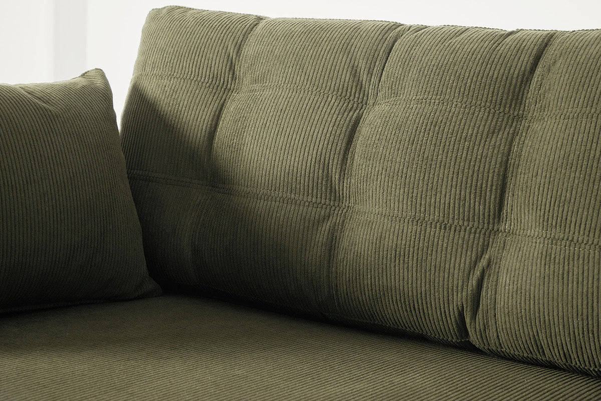 Zweisitzer-Sofa Model 10, Fenchelgrün