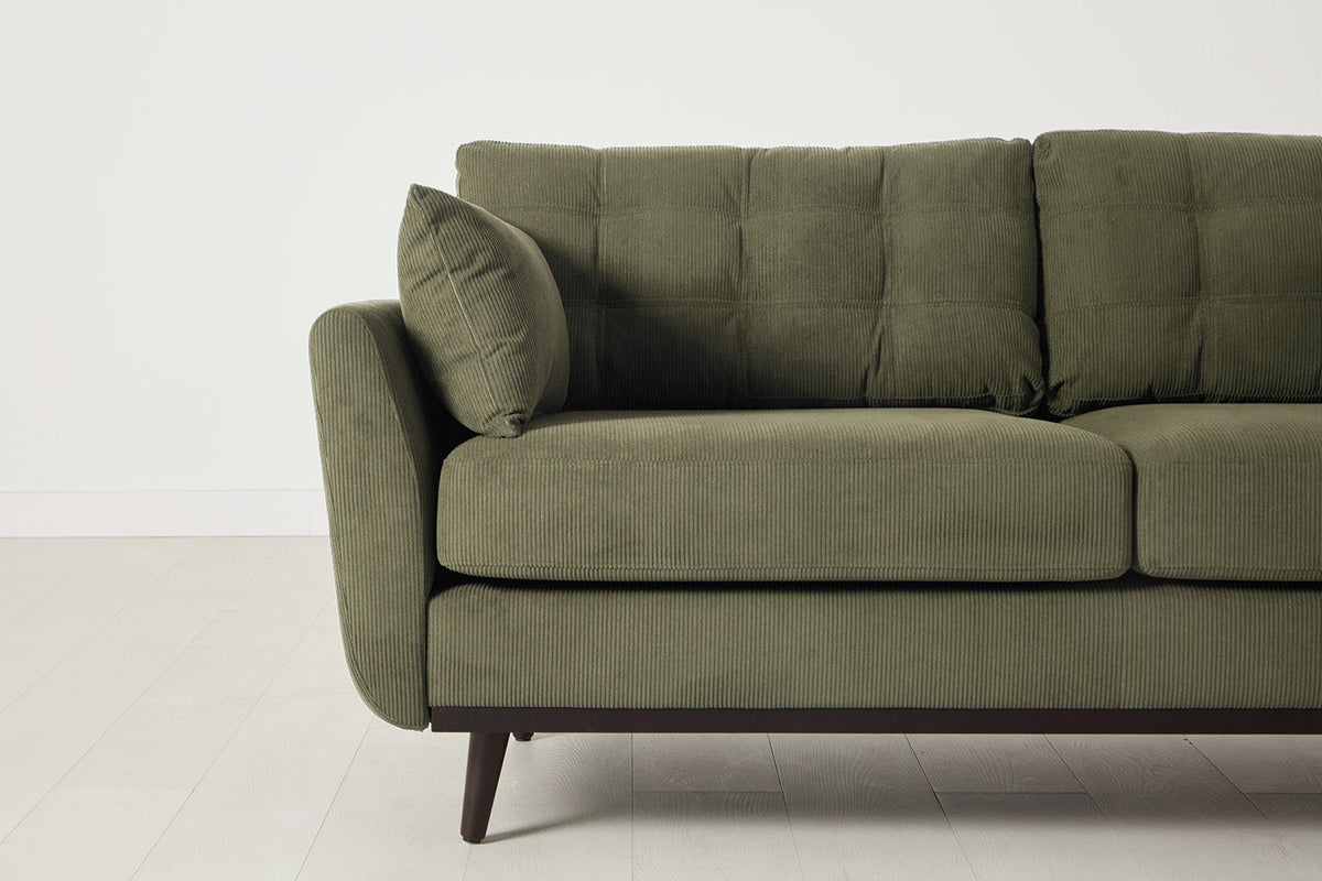 Zweisitzer-Sofa Model 10, Fenchelgrün