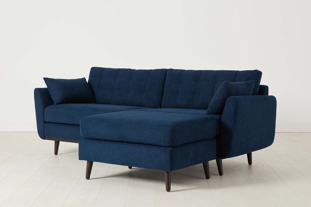 Model 10 3-Seater Sofa with Ottoman, Atlantic