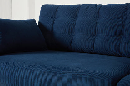 Model 10 3-Seater Sofa with Ottoman, Atlantic