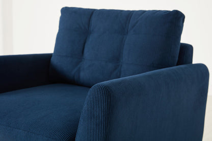 Sessel Model 10, Atlantikblau
