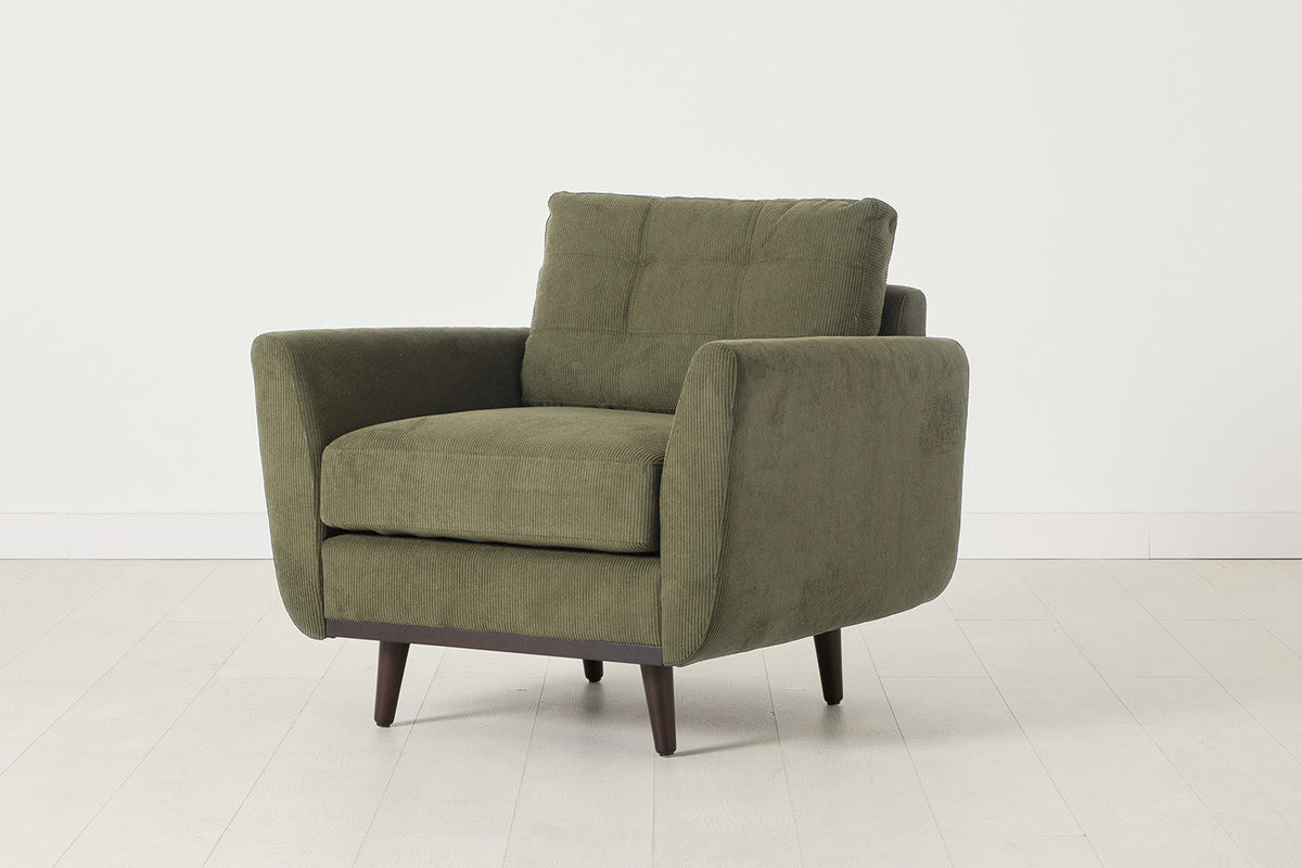 Sessel Model 10, Fenchelgrün