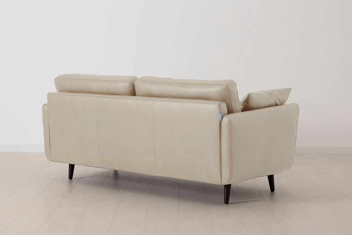 Model 10 Zweisitzer Sofa mit Hocker, Oyster