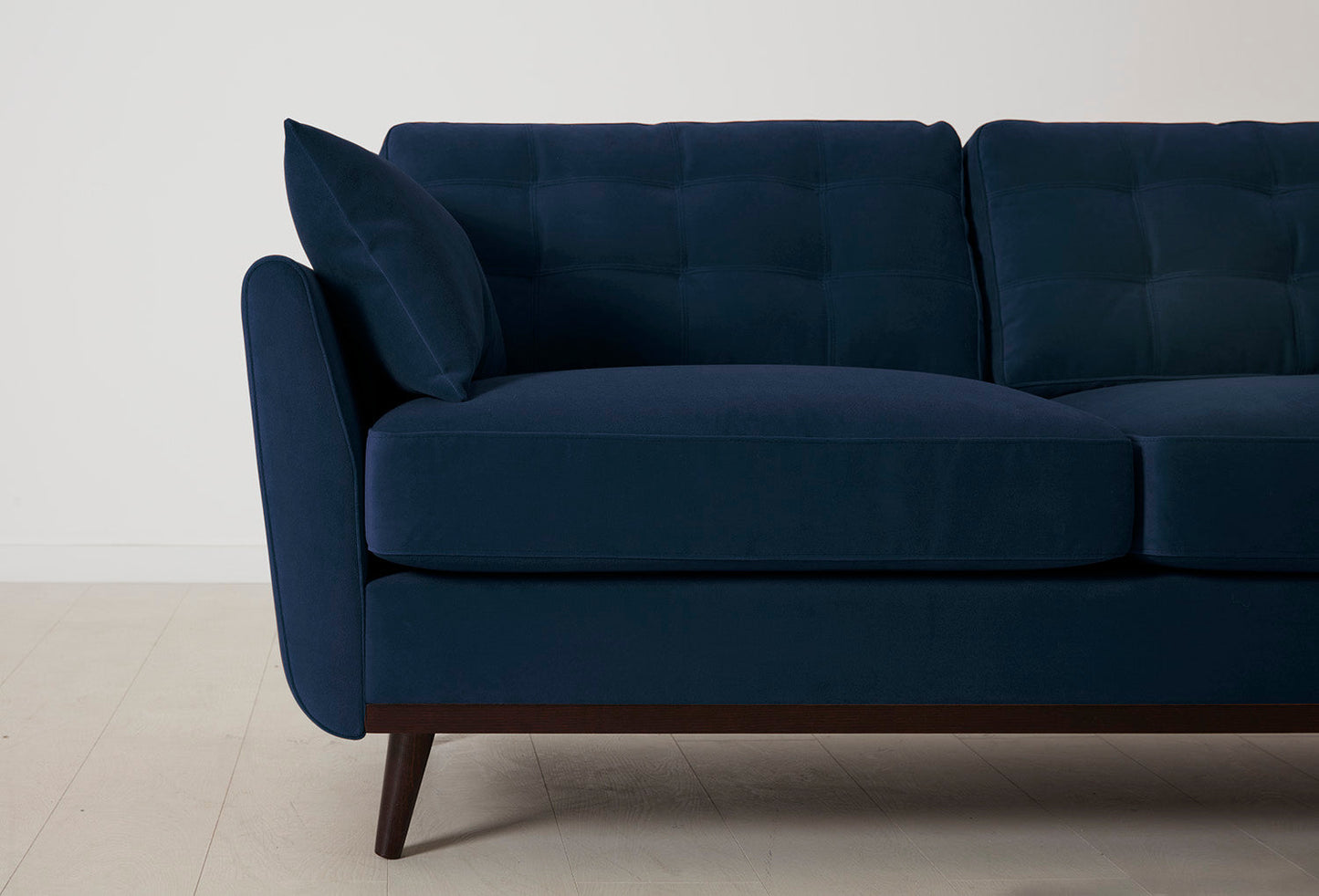 Model 10 2-Seater Sofa with Ottoman, Indigo