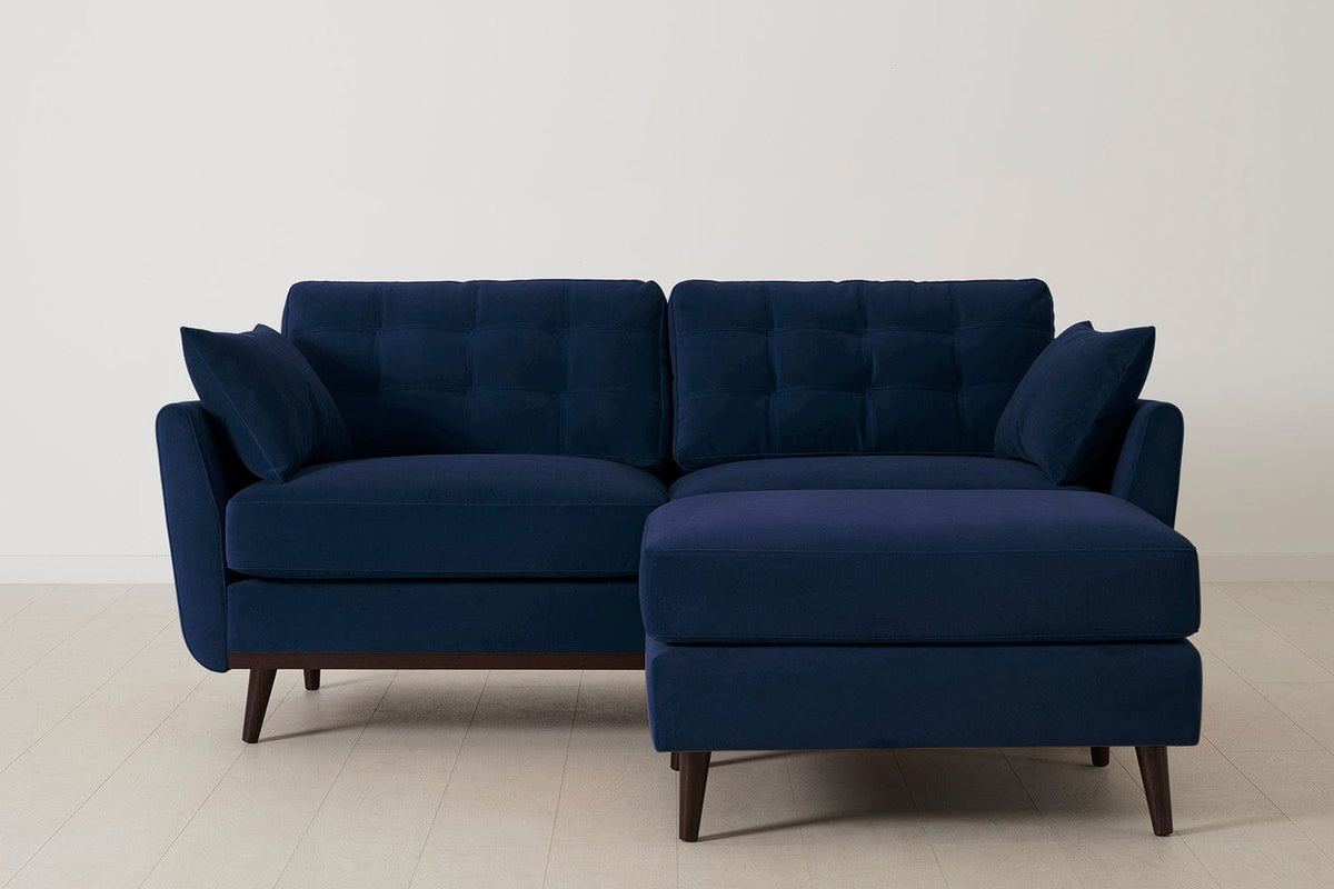 Model 10 Ottoman, Indigo