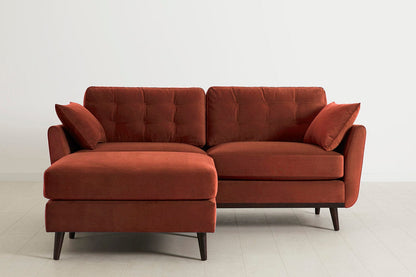 Model 10 2 seater left chaise Brick image 01.jpg