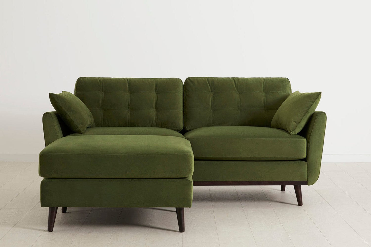 Zweisitzer-Sofa Model 10 mit Ecke links