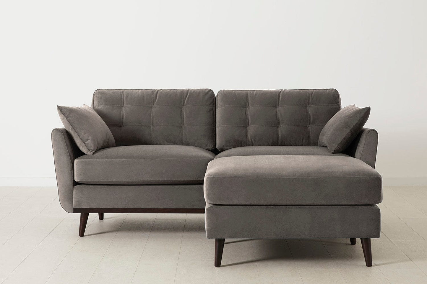 Model 10 2-Seater Sofa with Ottoman, Elephant