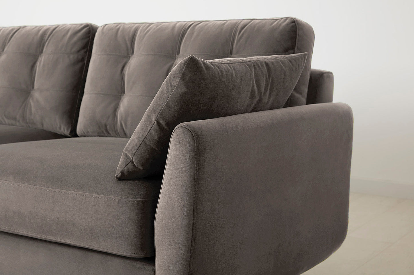 Model 10 2-Seater Sofa with Ottoman, Elephant