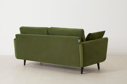 Model 10 Zweisitzer Sofa mit Hocker, Laubgrün