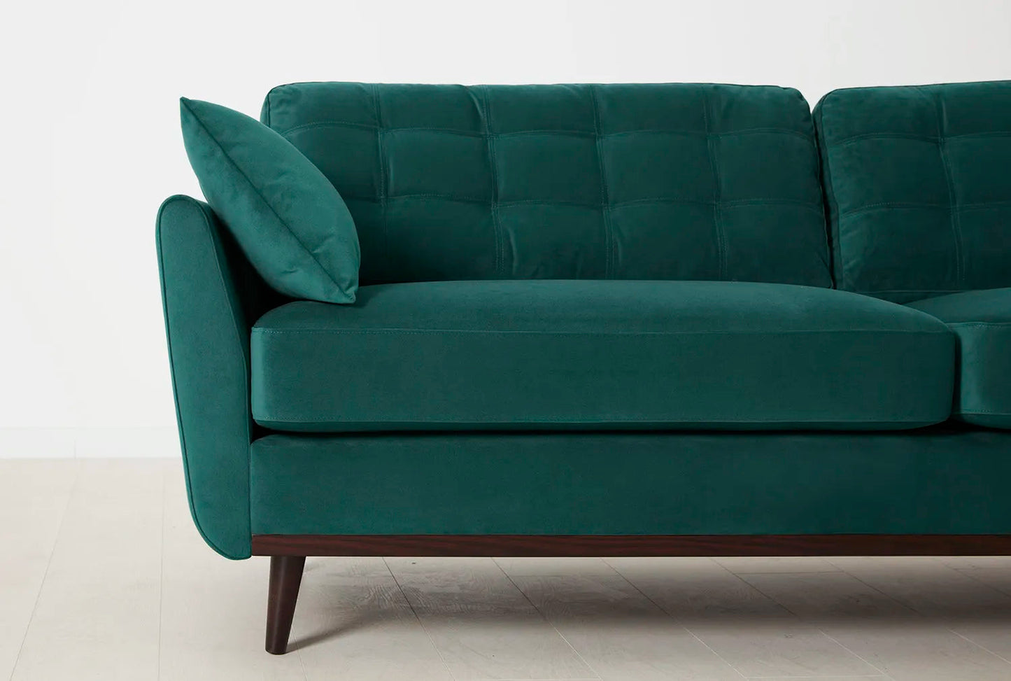Dreisitzer-Sofa Model 10, Eisvogelblau