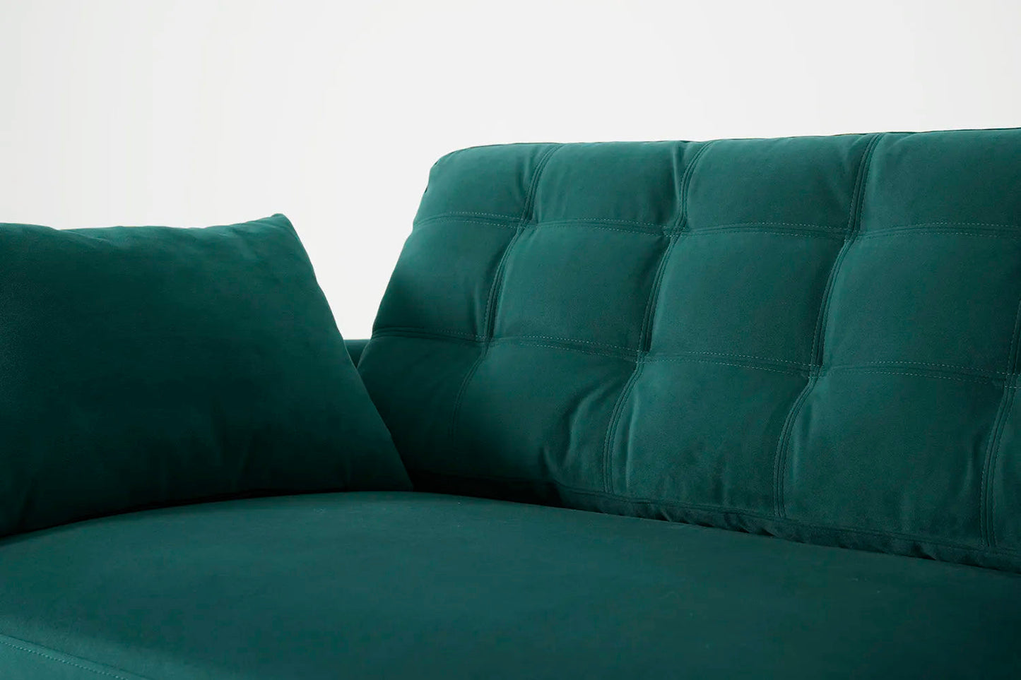 Dreisitzer-Sofa Model 10, Eisvogelblau