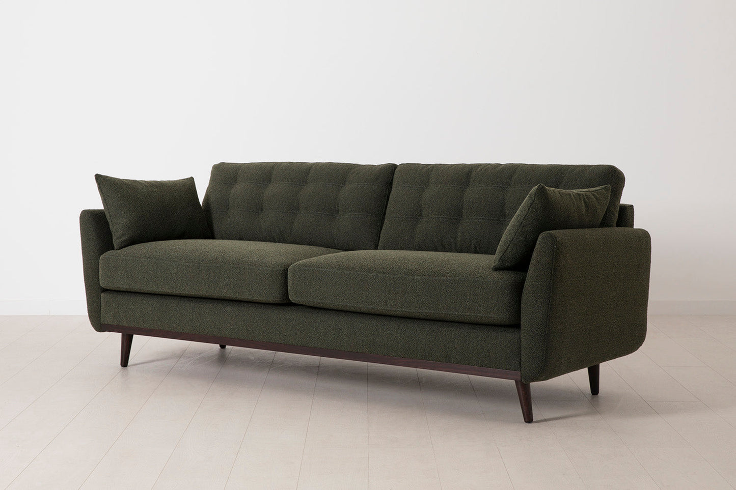 Dreisitzer-Sofa Model 10, Farngrün
