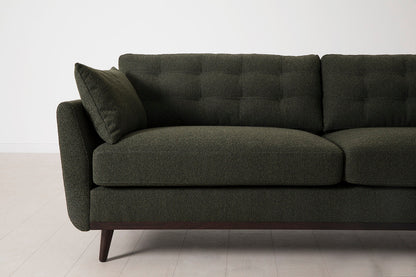 Dreisitzer-Sofa Model 10, Farngrün