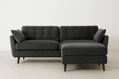 Model 10 3-Seater Sofa with Ottoman, Charcoal