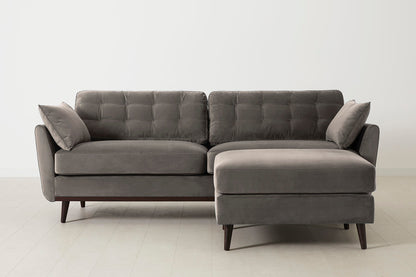 Model 10 3-Seater Sofa with Ottoman, Elephant