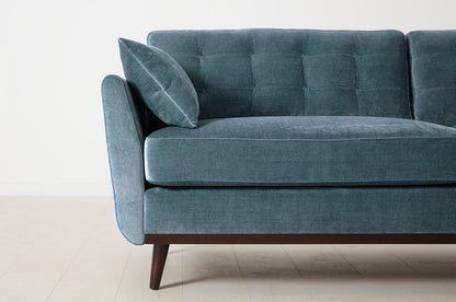 Model 10 3-Seater Sofa with Ottoman, Hydro