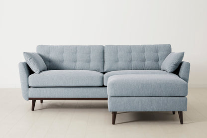 3-Seater Sofa in blue linen