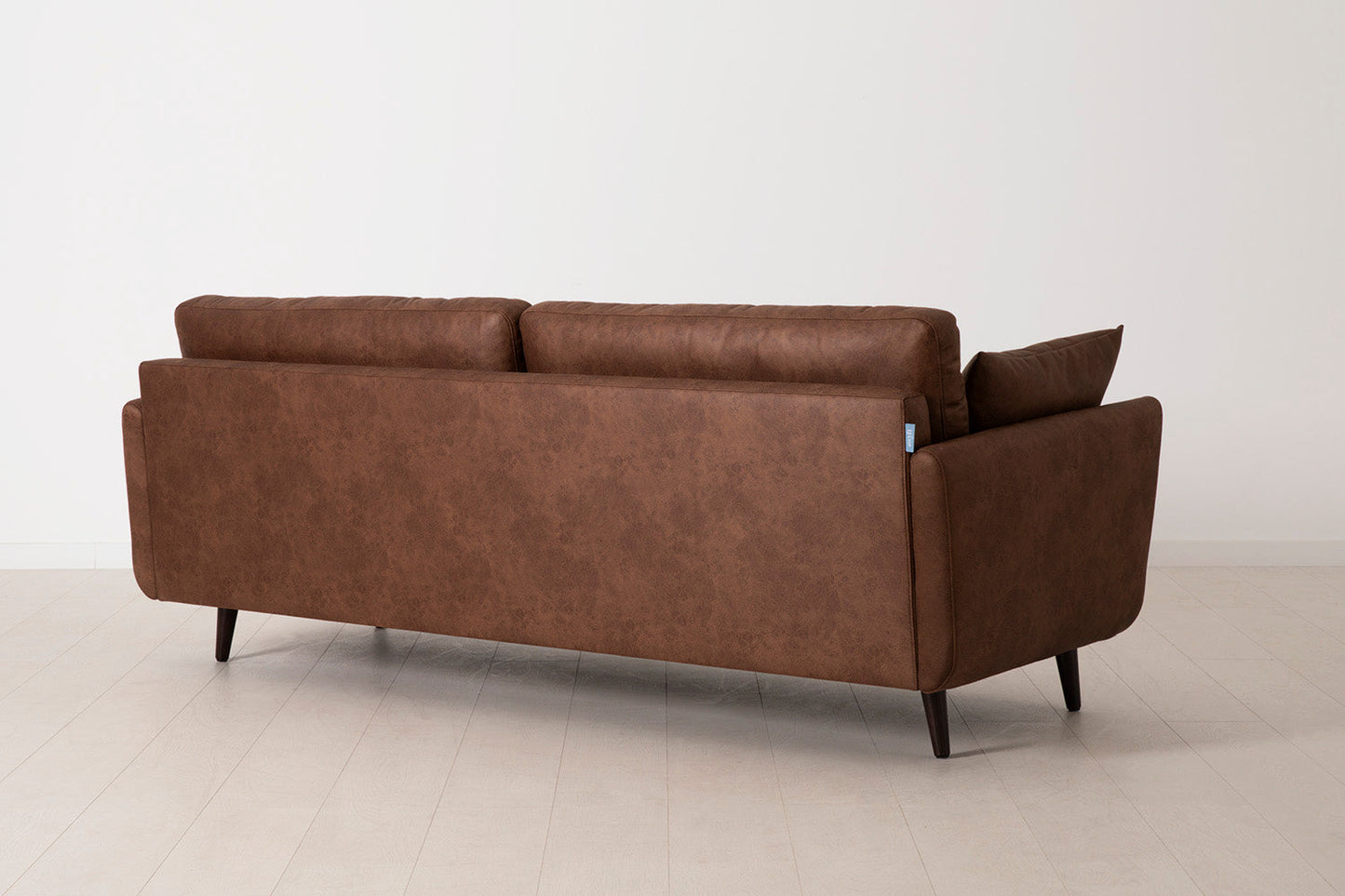 Model 10 3-Seater Sofa with Ottoman, Chestnut
