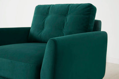Sessel Model 10, Eisvogelblau