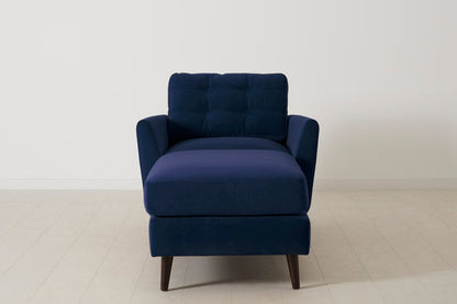 Chaiselongue Model 10, Indigoblau