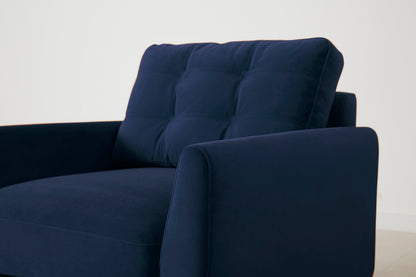 Chaiselongue Model 10, Indigoblau