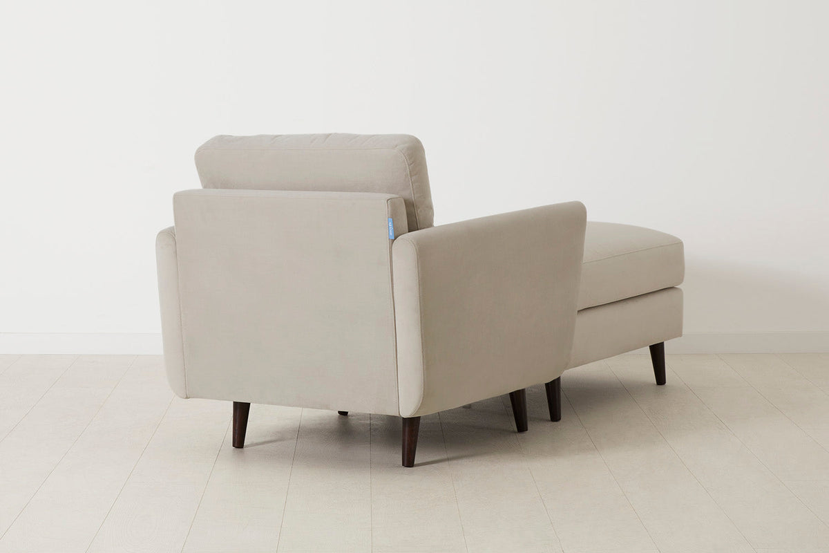 Chaiselongue Model 10, Knochenweiß