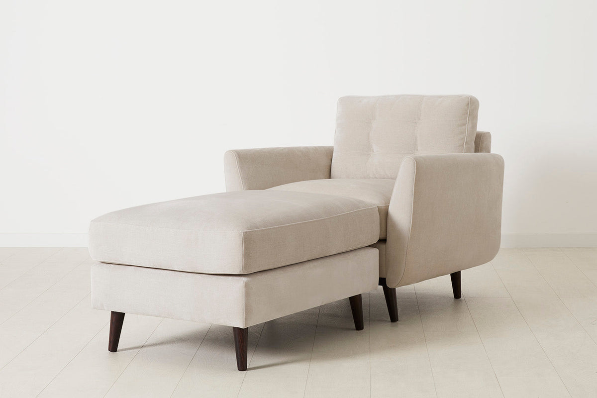 Model 10 Chaise Longue, Chalk