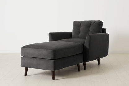 Model 10 Chaise Longue, Charcoal