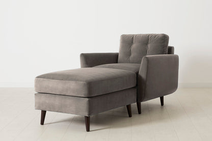 Chaiselongue Model 10, Elefantengrau
