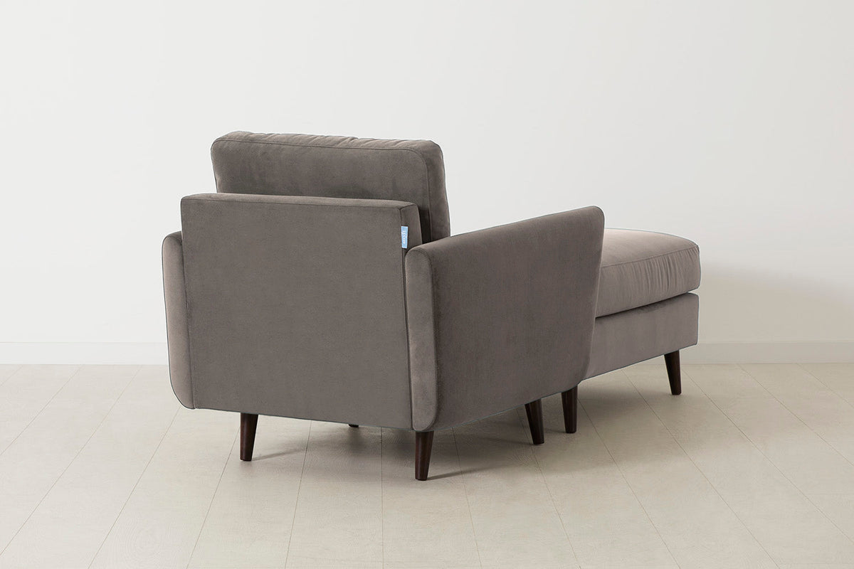 Chaiselongue Model 10, Elefantengrau