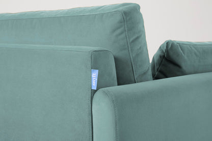 Model 10 Loveseat, Bergblau