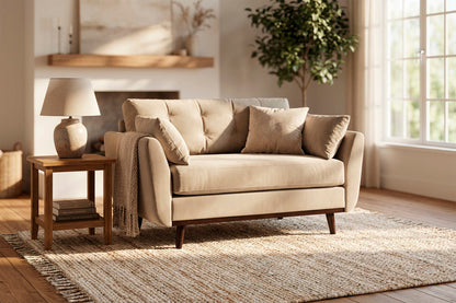 Model 10 Loveseat, Bone