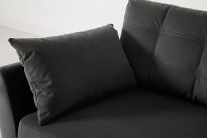 Model 10 Loveseat, Dunkelgrau