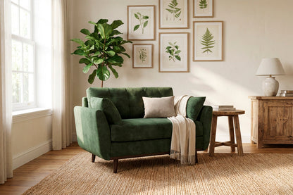 Model 10 Loveseat, Tannengrün